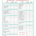 How To Organize A Budget Spreadsheet Within Budget Worksheet Printable Dave Ramsey  Austinroofing
