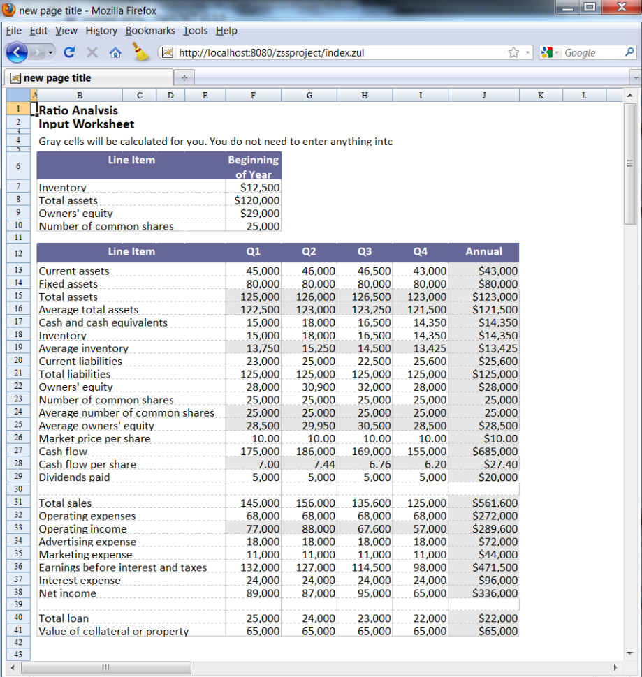 How To Prepare A Spreadsheet With Regard To Zk  Zk Spreadsheet Essentials/getting Started With Zk Spreadsheet