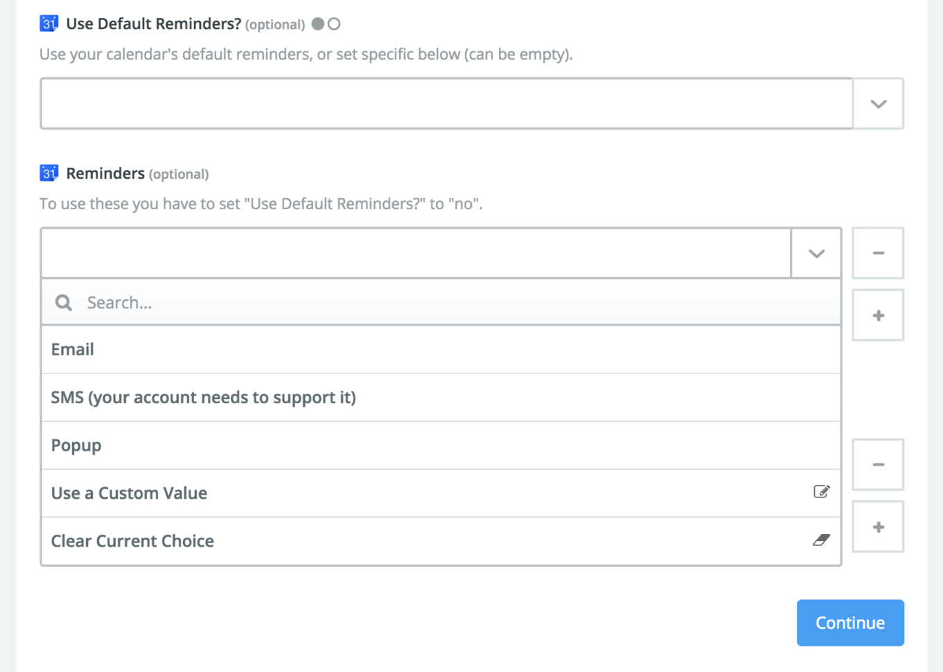 How To Set Reminders In Spreadsheet In Updates To Google Calendar Zaps: Create Recurring Events And Events