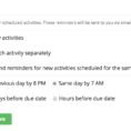 How To Set Reminders In Spreadsheet With Regard To Notifications And Activity Reminders – Support Center