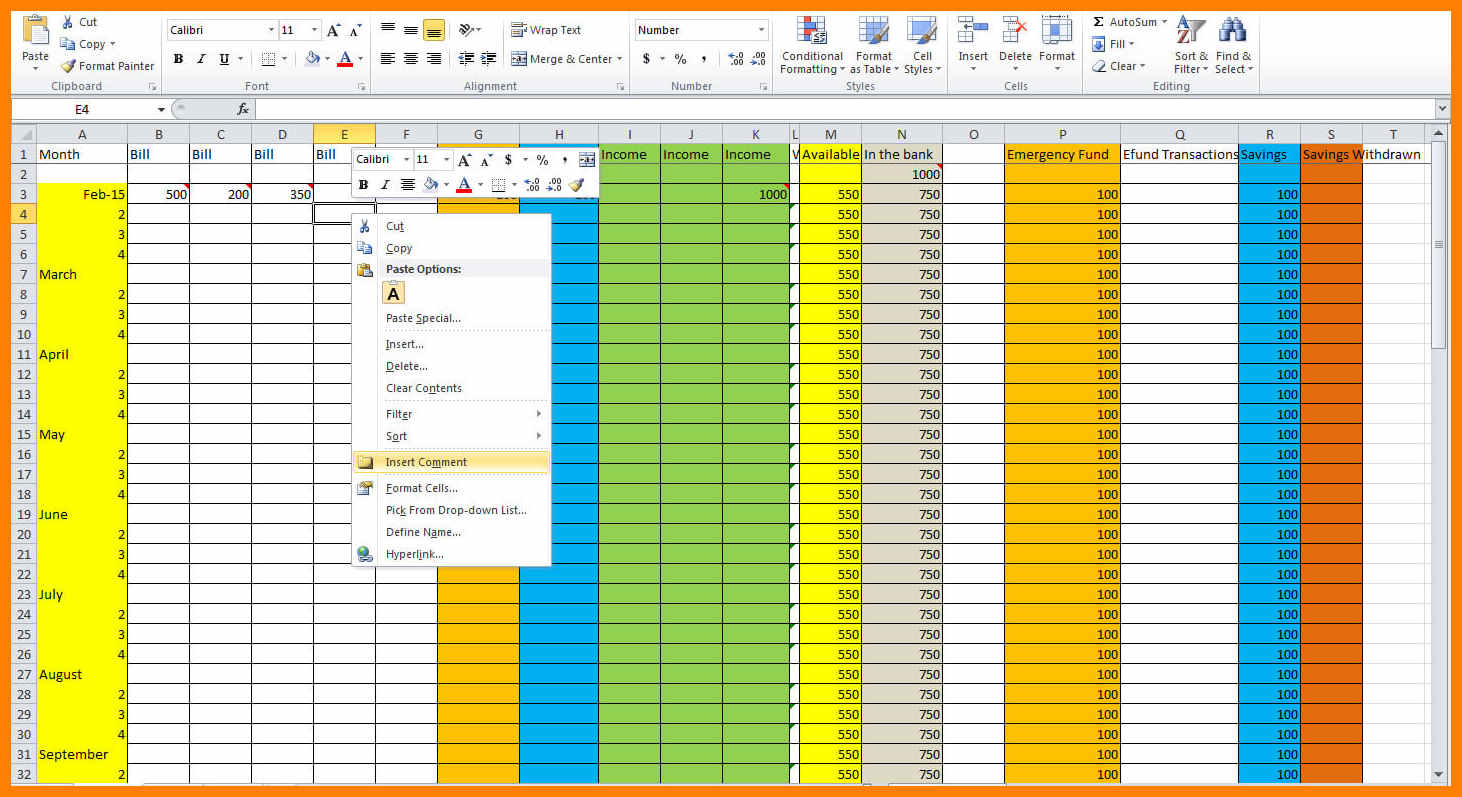 How To Set Up A Household Budget Spreadsheet Pertaining To 5+ Spreadsheet Setting Up A Household Budget  Credit Spreadsheet