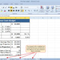 How To Set Up An Excel Spreadsheet For A Budget Throughout Budget Formula Excel  Kasare.annafora.co
