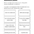 How To Set Up Spreadsheet For Business In Business Plans