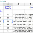 How To Use Google Spreadsheet With Regard To Count Working Days Between Dates In Google Sheets