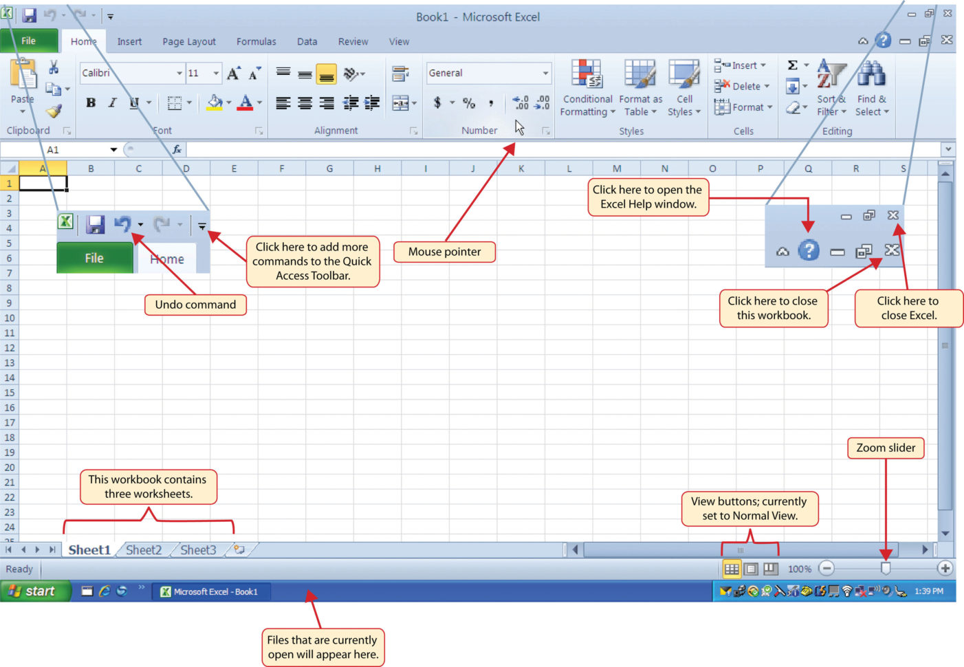 How To Use Microsoft Excel Spreadsheet Within An Overview Of Microsoft® Excel®