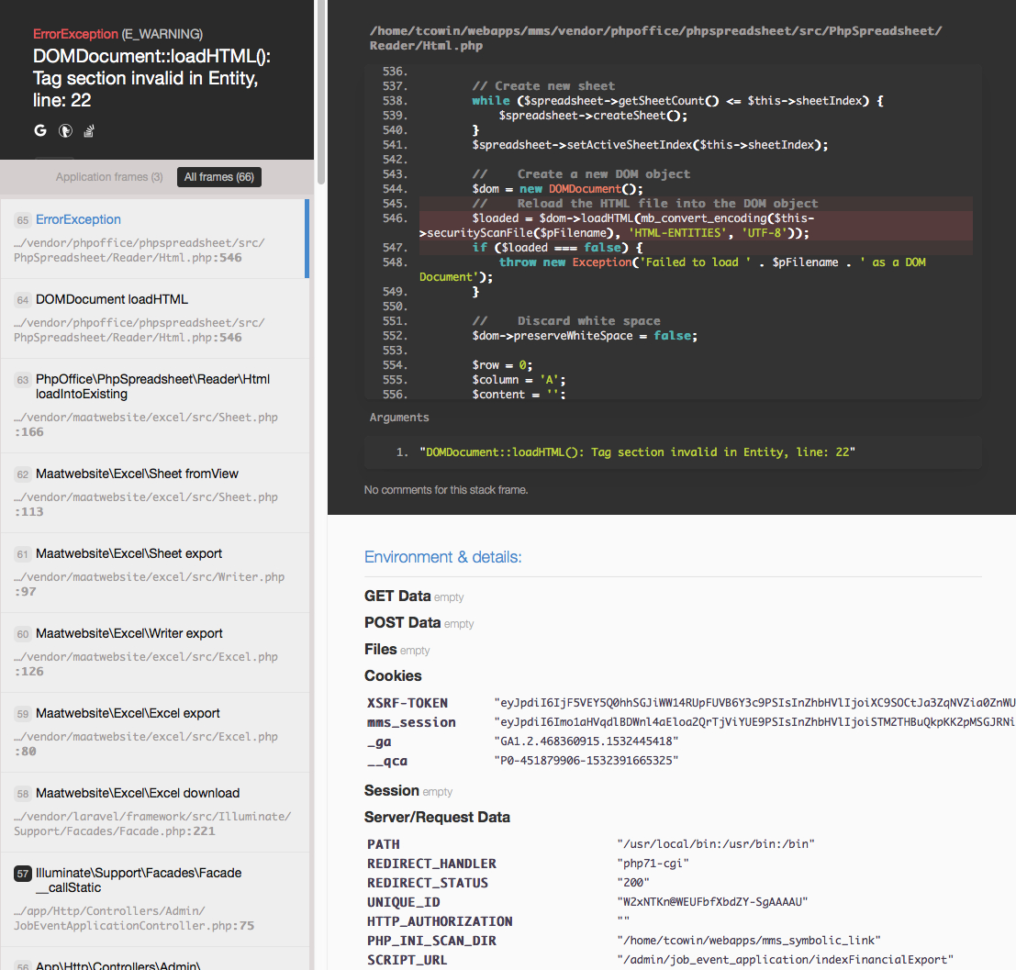 Html5 Spreadsheet In Unable To Parse Html5 When Using Formview · Issue #1758