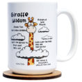 I Hate Spreadsheets Mug Intended For Giraffe Wisdom: A Fun Mug For Tall People  The Art Of Tall