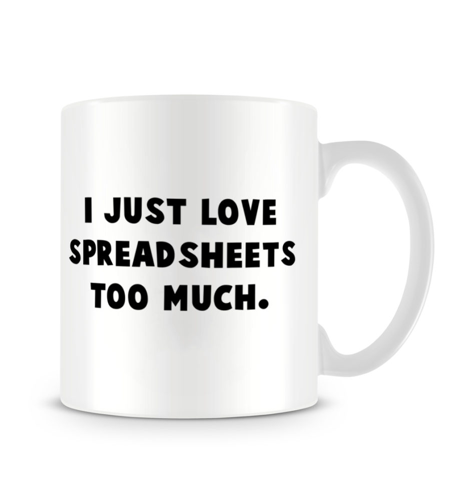 I Love Spreadsheets Gifts With I Love Spreadsheets Gifts  Laobing Kaisuo