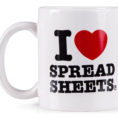 I Love Spreadsheets Shirt With I Love Spreadsheets Mug Australia  Laobingkaisuo Together I Heart