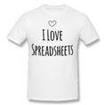 I Love Spreadsheets Shirt With Regard To Buy Print Spreadsheet And Get Free Shipping On Aliexpress