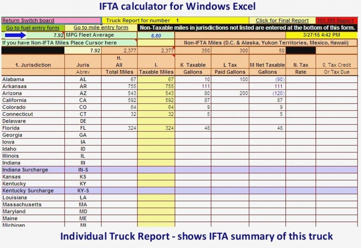 Ifta Fuel Tax Spreadsheet intended for Excel Spreadsheet Formulas Pdf Excel Spreadsheet Formulas Excel