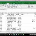Import Excel Spreadsheet Into Quickbooks With Clean Up Bank Transaction Data In Excel To Build A Pivot Table
