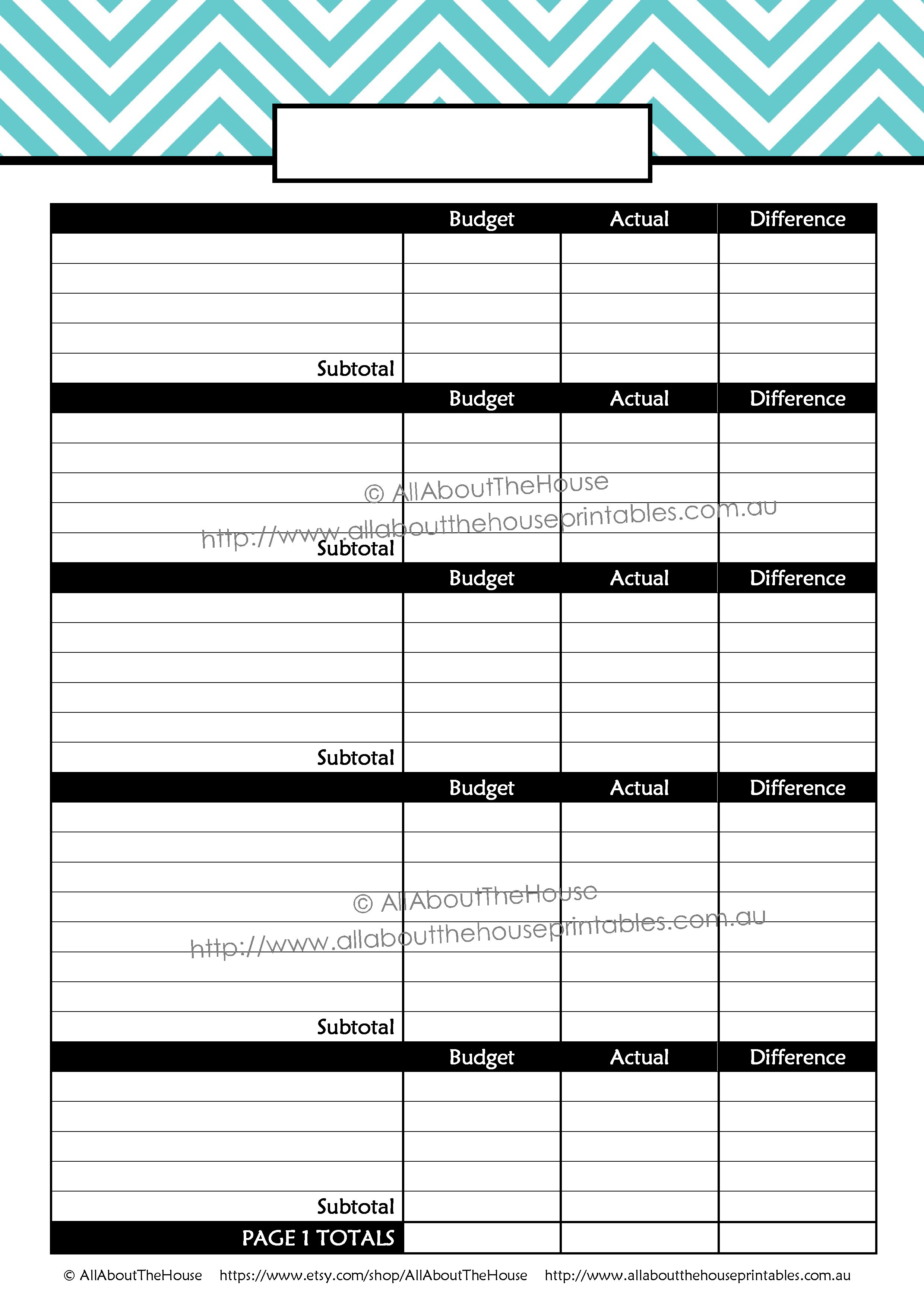 Income Planner Spreadsheet With Printable Budget Planner/finance Binder Update  All About Planners