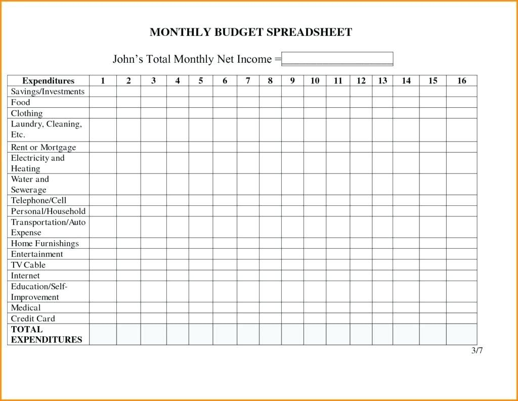Income Spreadsheet Template in Spreadsheet Template Rental Income Statement Monthly And Expense