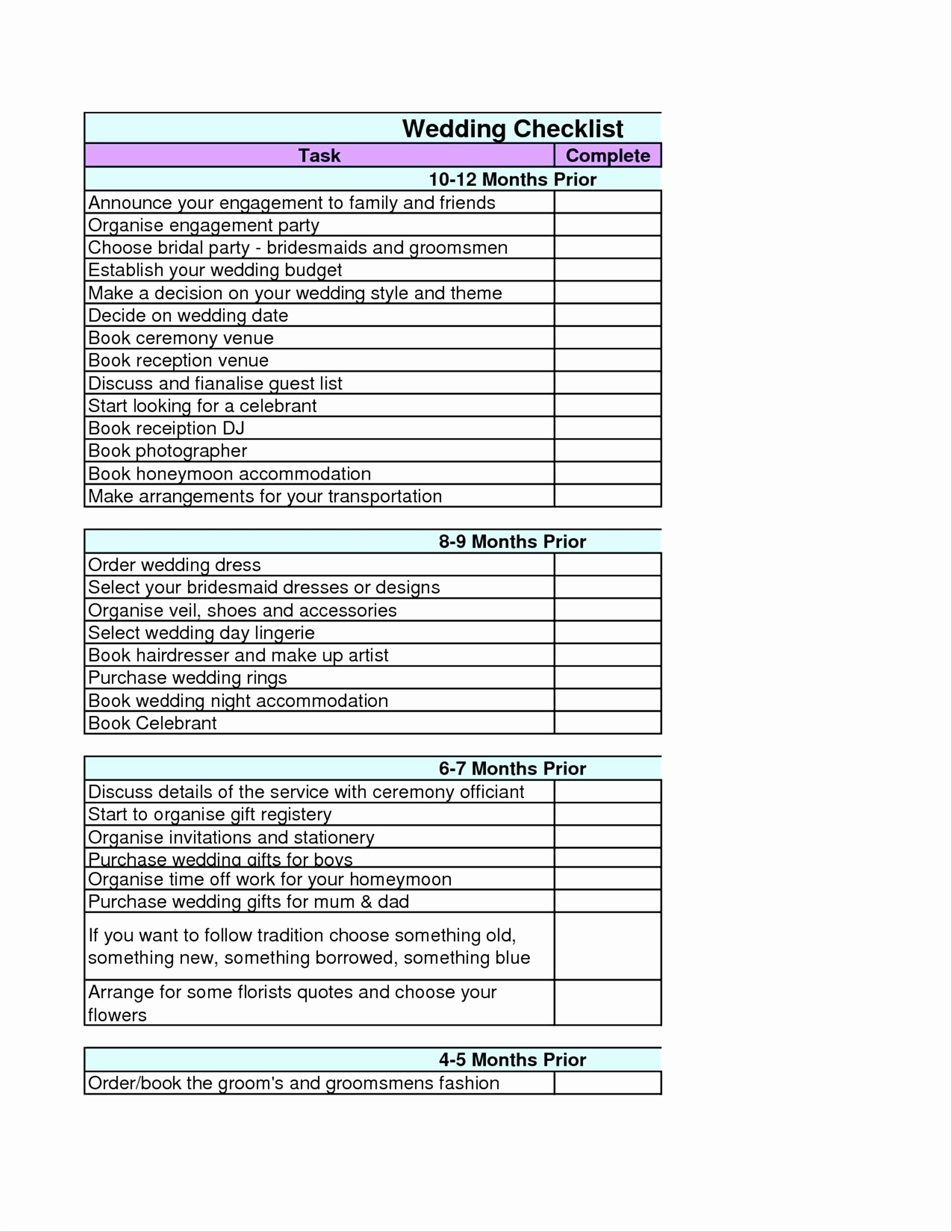 Indian Wedding Checklist Excel Spreadsheet Within Wedding Budget Excel Sheet Download Document Spreadsheet India File