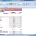 Indian Wedding Expenses Spreadsheet With Wedding Expenses List Spreadsheet  Homebiz4U2Profit