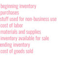 Inventory And Cost Of Goods Sold Spreadsheet Intended For Inventory 101 For Makers  What Is Cost Of Goods Sold?  Paper + Spark