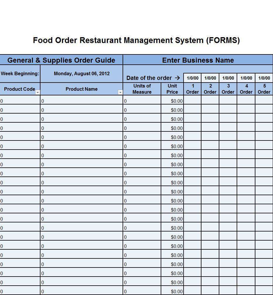 Inventory Spreadsheet App In Restaurant Inventory Management App Sample Sheet For Free