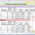 Investment Portfolio Spreadsheet Throughout Investment Portfolio Sample Excel Fresh Sample Stock Portfolio