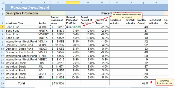 Investment Portfolio Spreadsheet Google Spreadshee free excel ...