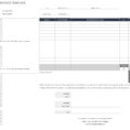 Invoice Spreadsheet Template For Free Excel Invoice Templates  Smartsheet