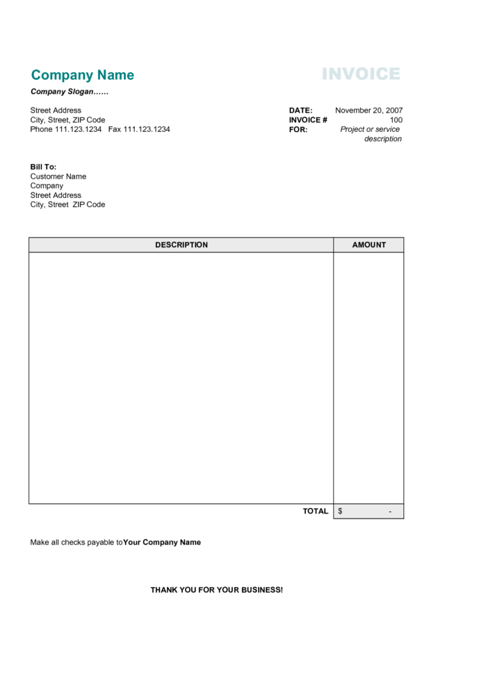 Invoice Spreadsheet Template Free With Free Printable Invoice Templates Word And Invoice Template Free Invoice Spreadsheet Template Free With Free Printable Invoice Templates Word And Invoice Template Free