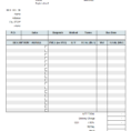 Invoice Spreadsheet Template Inside 55 Free Invoice Templates Smartsheet Child Care Template Excel