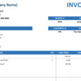 Invoice Spreadsheet Template intended for Invoices  Office