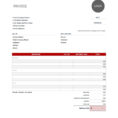Invoice Spreadsheet Template Throughout Construction Invoice Template  Invoice Simple