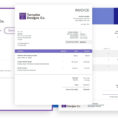 Invoice Spreadsheet Template With Regard To Send Professional Invoices For Free—Invoicewave