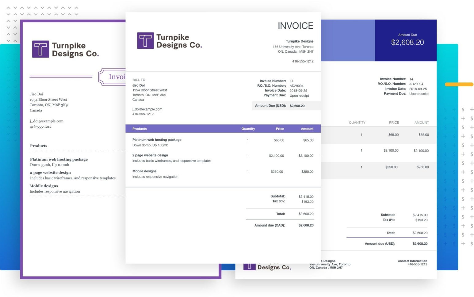 Invoice Spreadsheet Template With Regard To Send Professional Invoices For Free—Invoicewave Invoice Spreadsheet Template With Regard To Send Professional Invoices For Free—Invoicewave