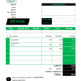 Invoice Spreadsheet Template Within Free Invoice Templates For Excel