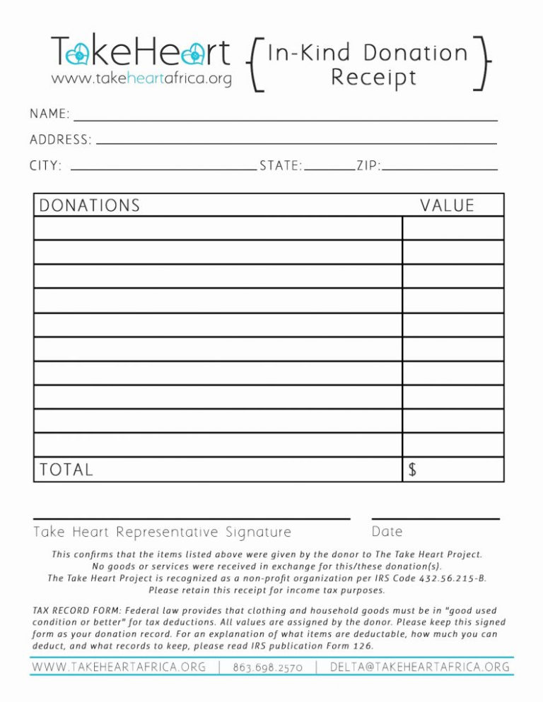 Irs Donation Values Spreadsheet pertaining to Clothing Donation