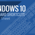 Is There A Spreadsheet On Windows 10 With Windows 10 Keyboard Shortcut Cheat Sheet  Braintek