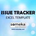 Issue Tracking Spreadsheet Template Excel Inside Issue Tracker  Free Excel Template To Track Project Management Issues