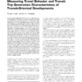 Ite Parking Generation Spreadsheet Throughout Trip And Parking Generation At Transitoriented Developments: A Case