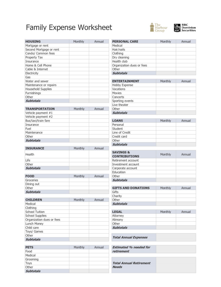 Itemized Deductions Spreadsheet intended for List Of Itemized
