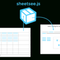 Javascript Spreadsheet Library In Sheetsee.js