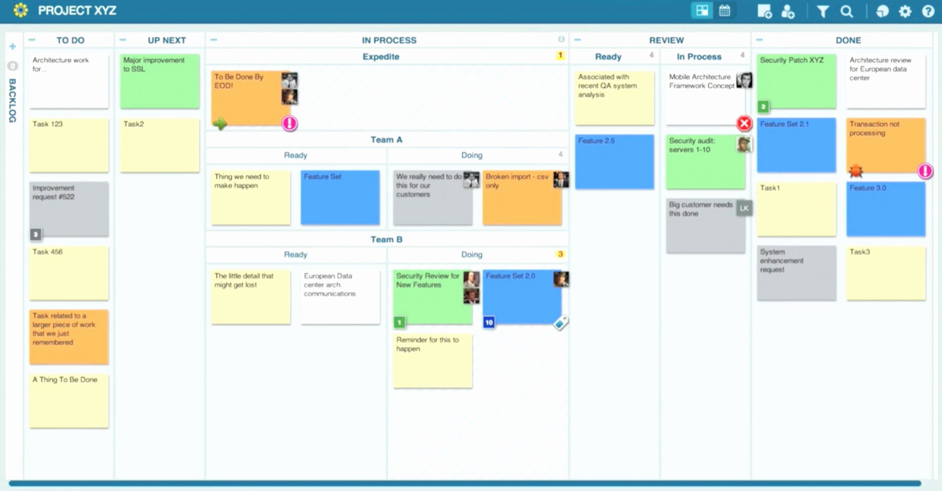 Kanban Excel Spreadsheet Template Spreadsheet Downloa kanban excel