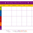 Keto Meal Plan Spreadsheet With Meal Planning So Simple Even A Gym Bro Can Do It – With Printables
