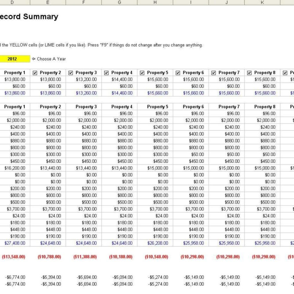 Landlord Expenses Calculator