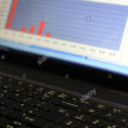 Laptop Spreadsheet With Spreadsheet On Laptop Screen Stock Photos  Spreadsheet On Laptop