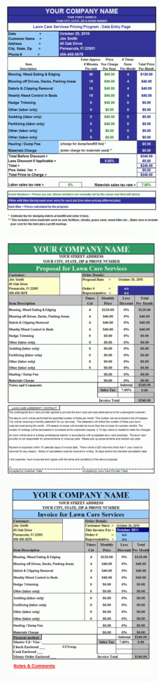 Lawn Care Pricing Spreadsheet Intended For Lawn Calc Lawncare Pricing Estimating Invoicing Spreadsheet Lawn Care Pricing Spreadsheet Intended For Lawn Calc Lawncare Pricing Estimating Invoicing Spreadsheet