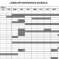 Lawn Care Schedule Spreadsheet intended for 003 Template Ideas Lawn Maintenance Schedule Contract Tracking Excel