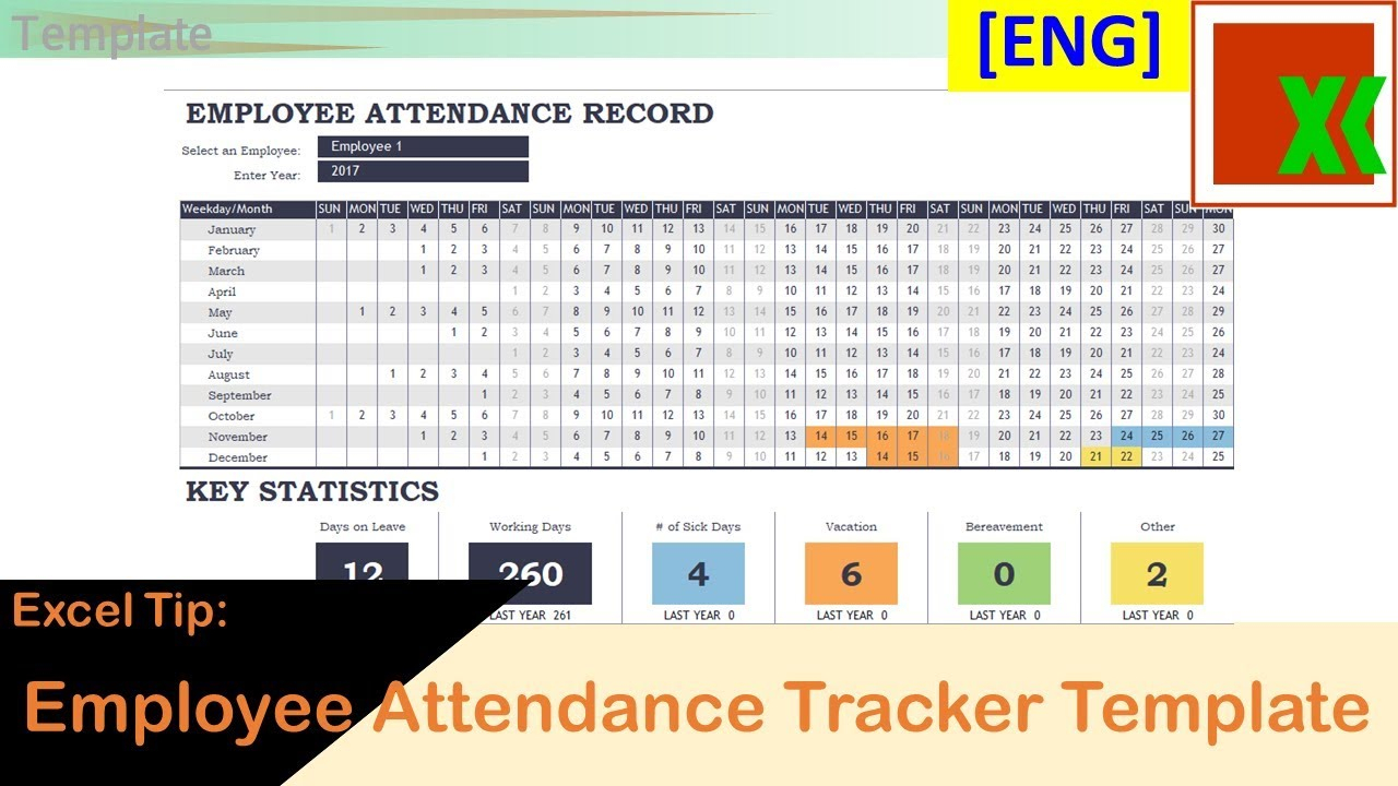 Leave Of Absence Tracking Spreadsheet With Regard To Employee