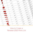 Lego Inventory Spreadsheet Regarding How To Create A Needed Lego Parts List  The Family Brick