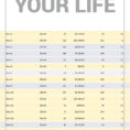 Life Spreadsheet For Spreadsheeting Your Entire Life  Debt  Three Thrifty Guys
