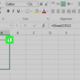 Linking Excel Spreadsheets inside How To Link Sheets In Excel: 10 Steps With Pictures  Wikihow