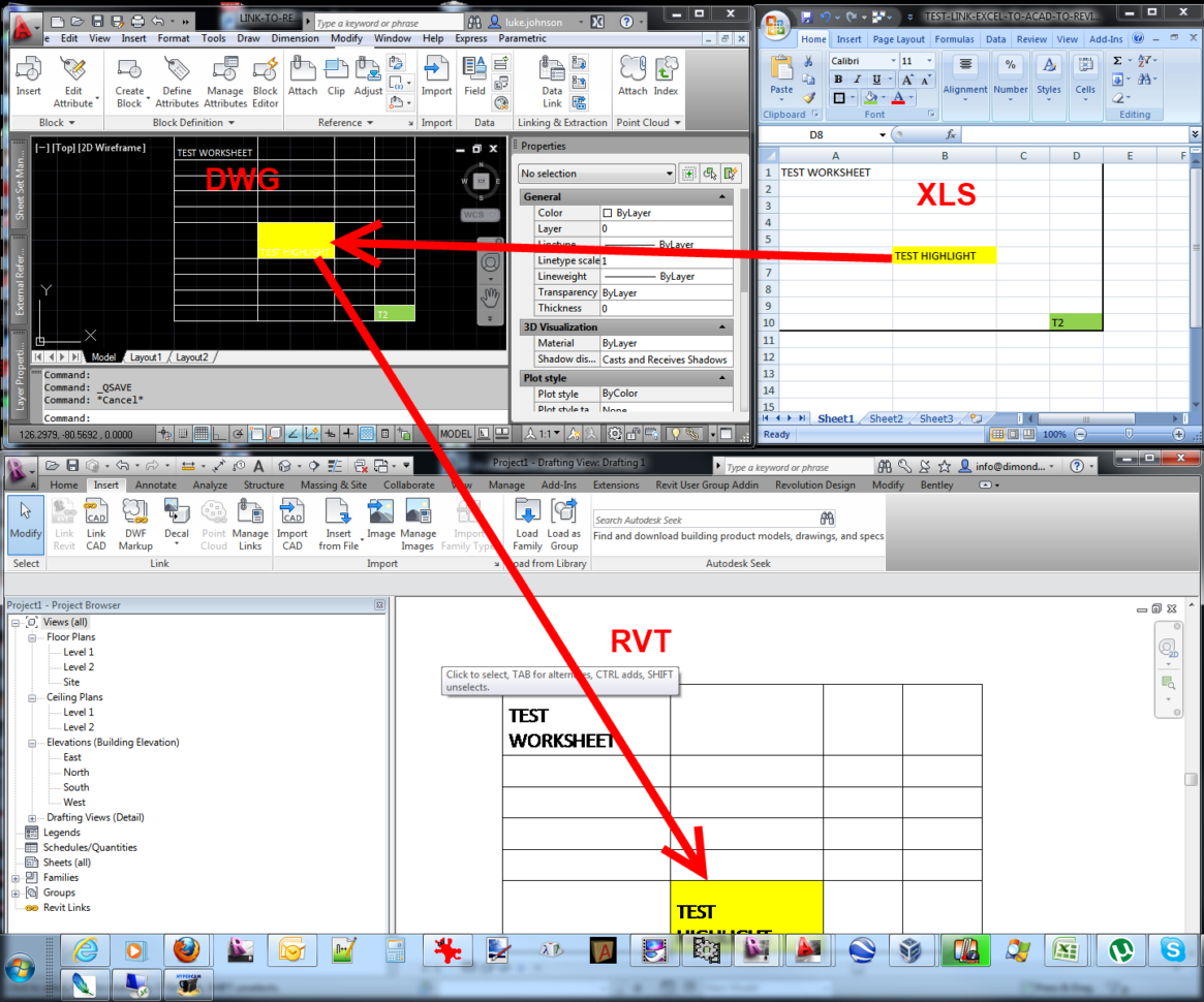 Linking Excel Spreadsheets With Regard To Link Excel Spreadsheet Data Into Revit » What Revit Wants