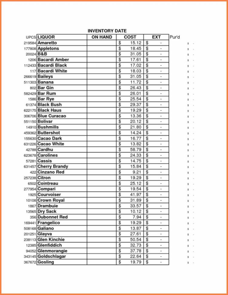 Liquor Inventory Control Spreadsheet For Excel Spreadsheet Inventory Management And Template Microsoft Access Liquor Inventory Control Spreadsheet For Excel Spreadsheet Inventory Management And Template Microsoft Access